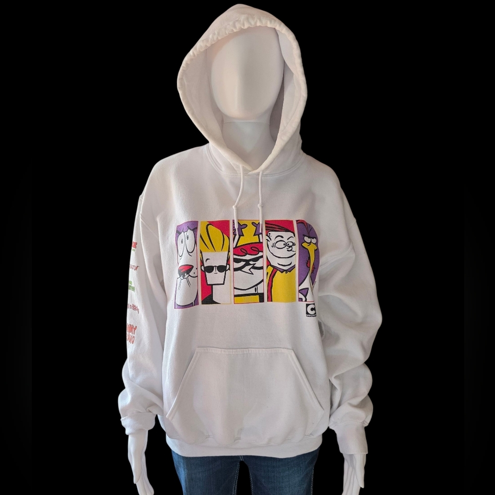 Y2K Cartoon Network Pullover Graphic Hoodie
